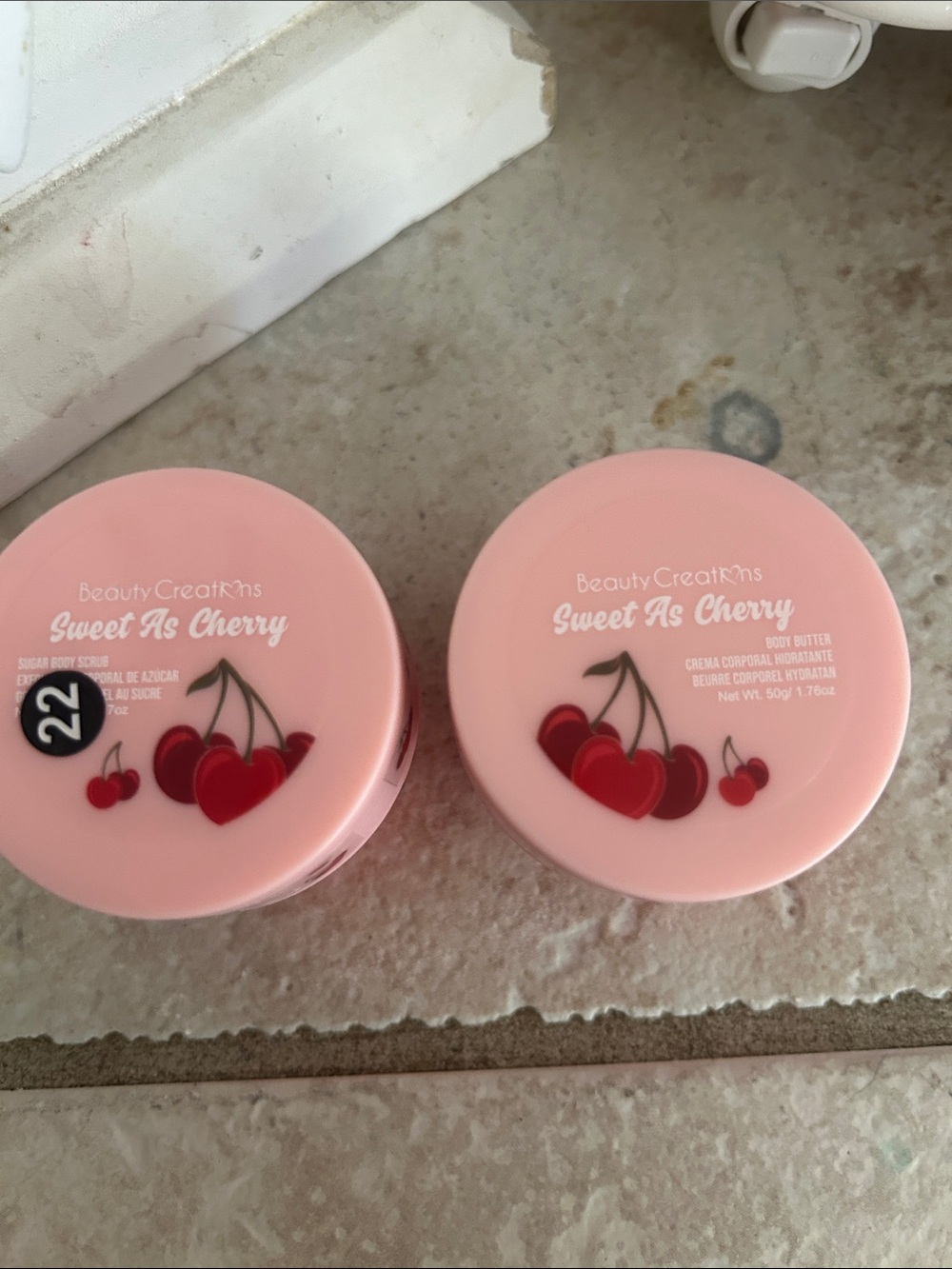 Beauty Creations Sweet As Cherry Body Butter - Pink